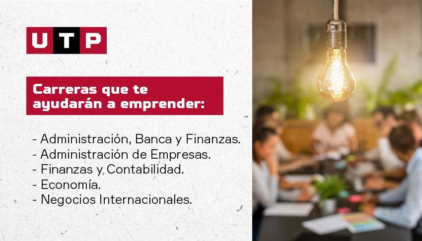 Carreras universitarias para emprendedores | Universidad Tecnológica del  Peru | UTP