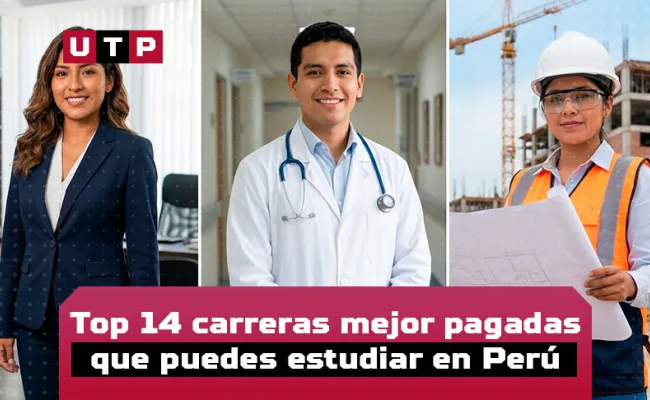 carreras mejor pagadas en Perú