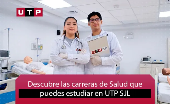carreras de salud que puedes estudiar en UTP San Juan de Lurigancho