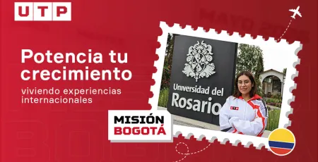 Imagen de pasaporte UTP misión Perú Colombia