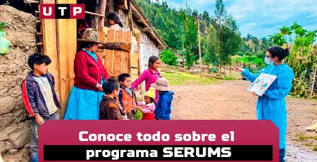 Imagen que refleja lo que significa el programa SERUMS en Perú