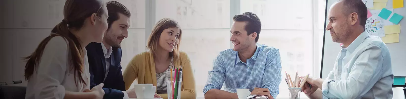 Estudiantes reunidos
