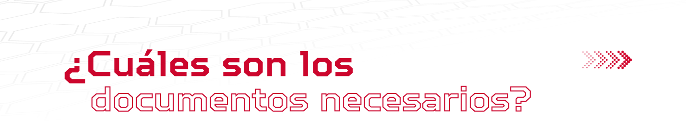 documentos necesarios