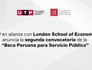 Presentación de la segunda convocatoria de la "Beca Peruana para Servicio Público", organizada por la UTP en alianza con The London School of Economics