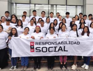 Voluntarios de UTP Lima Norte participaron en una jornada de arborización en el A.H. Nueva Estrella