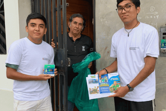 Voluntarios UTP Chimbote promueven la educación ambiental en el Día Mundial del Medio Ambiente
