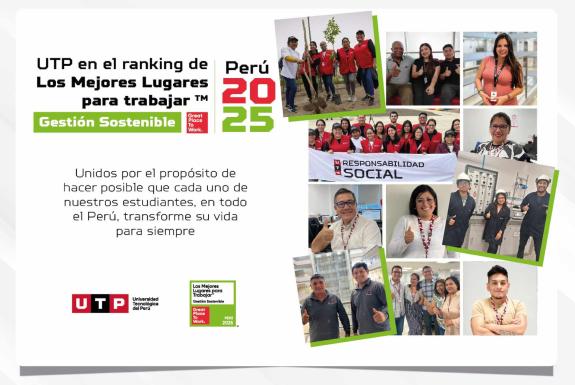 UTP reconocida entre los Mejores Lugares para Trabajar 