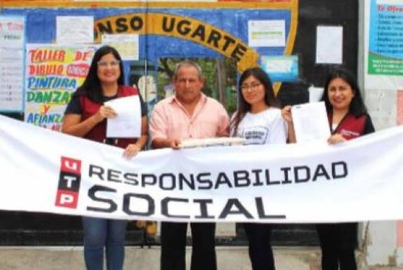 UTP e InkaFarma integraron una alianza para entregar medicamentos a más de 10 centros educativos como parte del programa Colegio Seguro